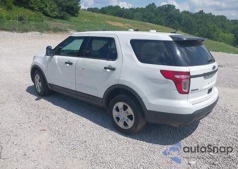 2014 Ford Police Interceptor из США, поврежденный, VIN 1FM5K8AR3EGA64992